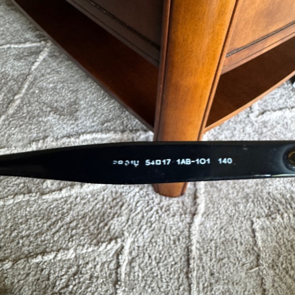 Prada Black Glasses Cat-Eye Style - Picture 4 of 8